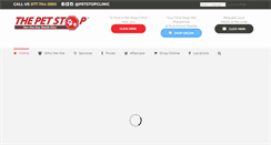 Desktop Screenshot of petstopclinic.com